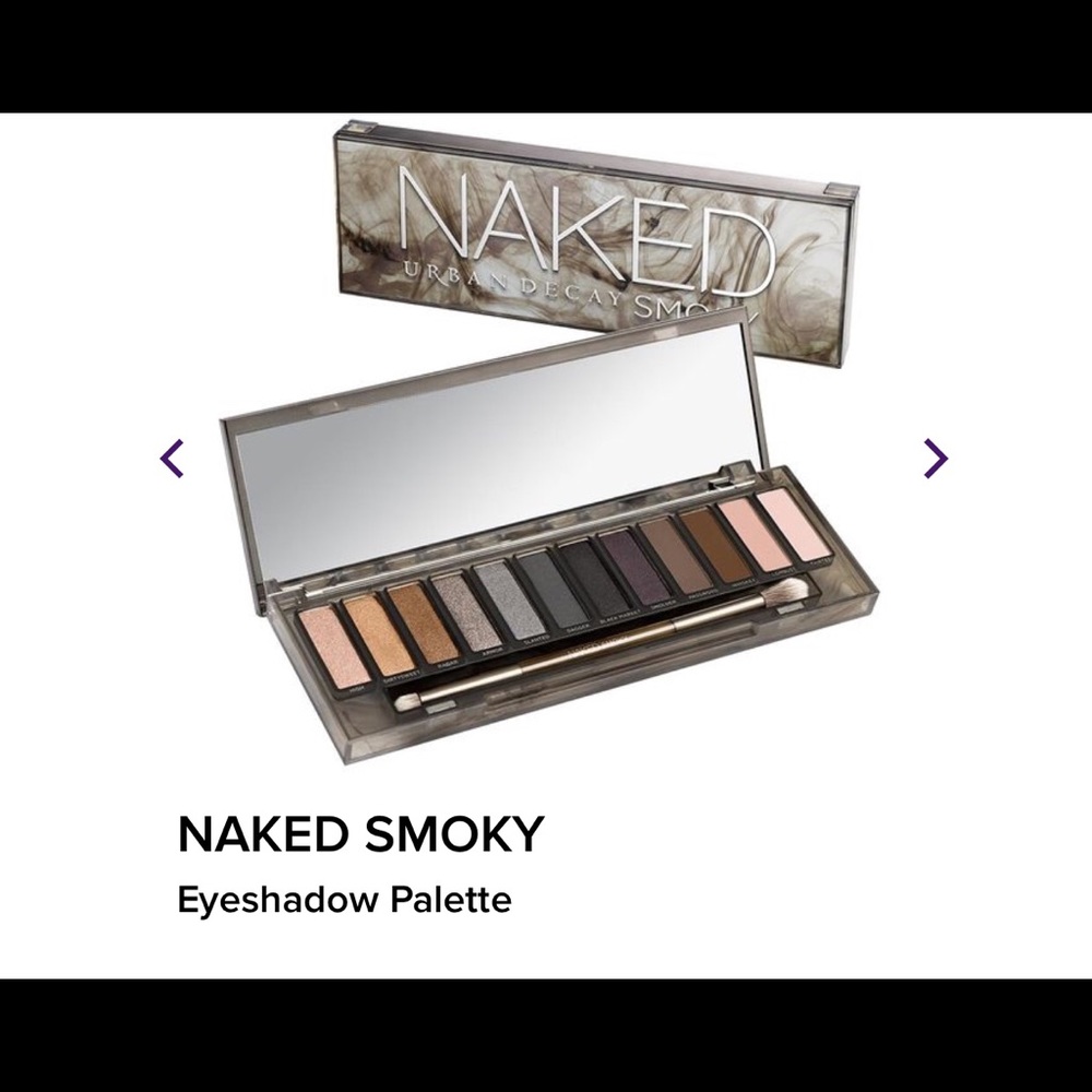 Naked Urban Decay Smoky Eyeshadow Palette